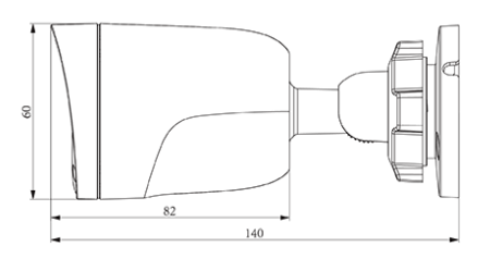 2MP Fixed Bullet Camera TC-C321N