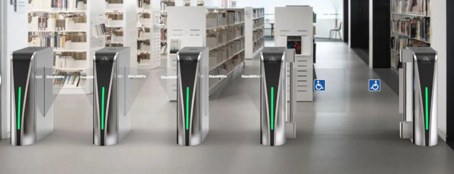 DAOSAFE Optical Flap Turnstile DS3000