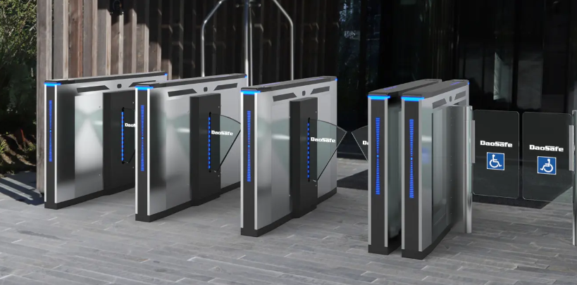 DAOSAFE Optical Flap Turnstile DSN-30