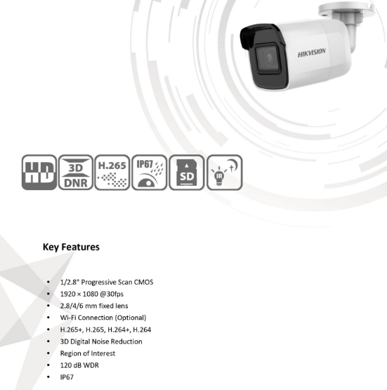  HIKVISION DS-2CD2021G1-I(B)