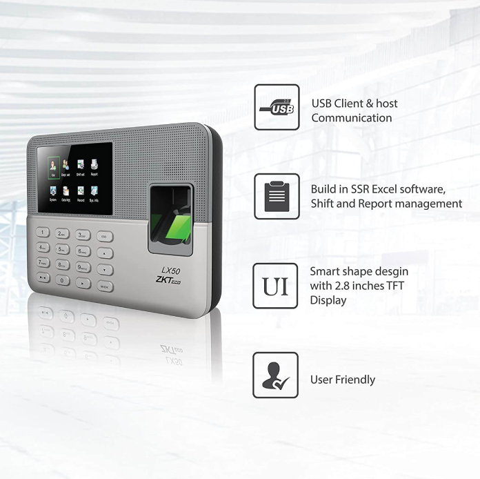 LX50 Fingerprint and RFID Time-Keeping Devices