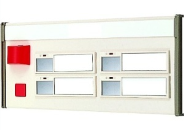 NIR-31 Corridor Light with One Magnetic Nameplate