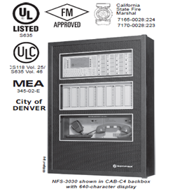 NOTIFIER ADDRESSABLE NFS-3030