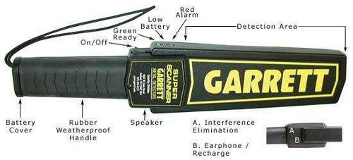 Super Scanner V Hand-Held Metal Detector