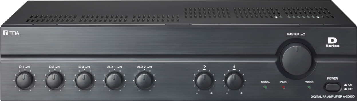 TOA A-2060D-EB Digital Mixer Amplifier