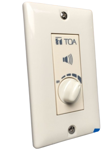 TOA AT-063AP FLUSH-MOUNTED WALL ATTENUATOR