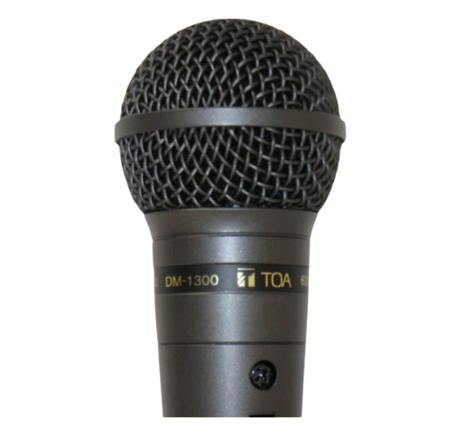 TOA DM-1300 UNIDIRECTIONAL MICROPHONE 