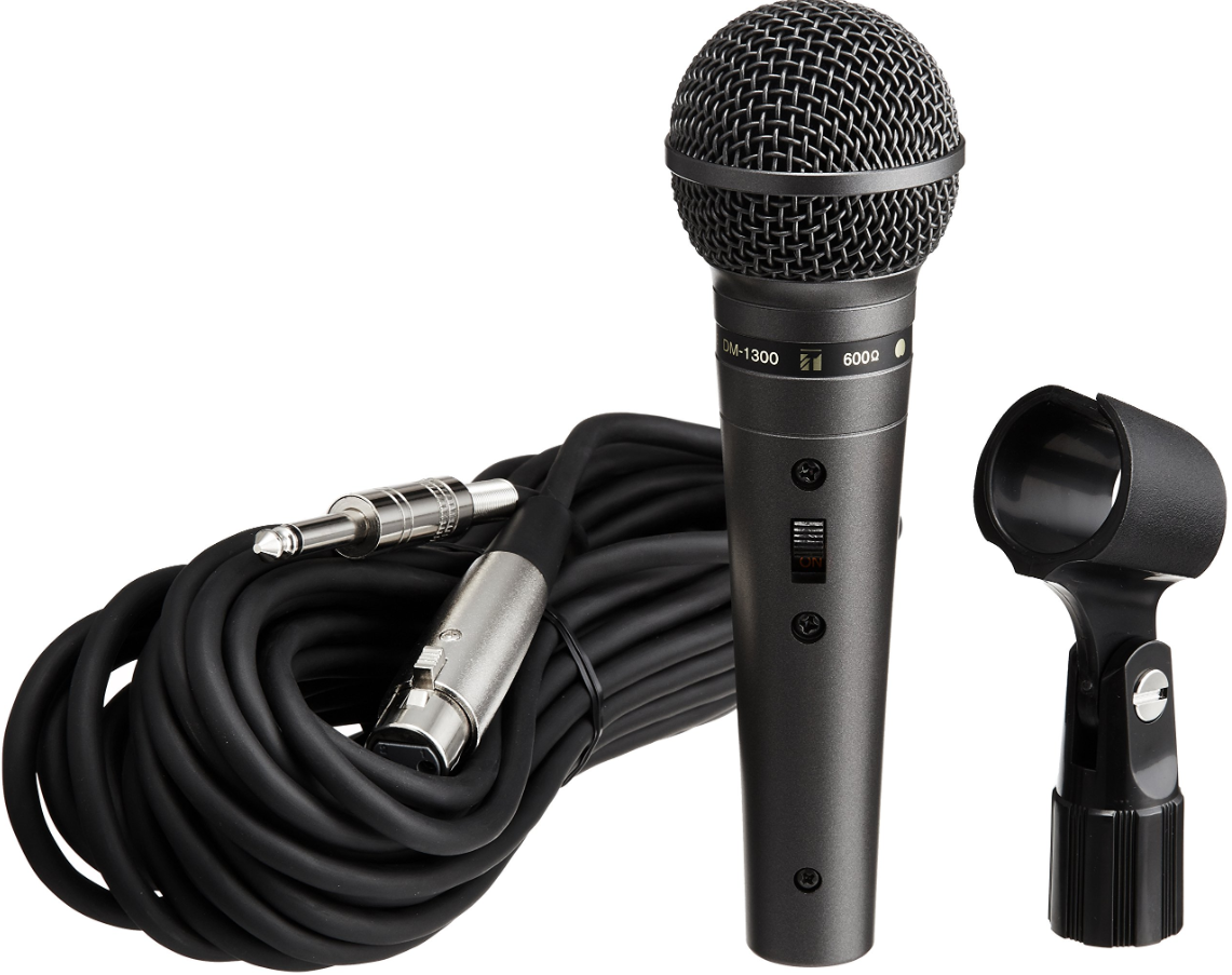 TOA DM-1300 UNIDIRECTIONAL MICROPHONE 