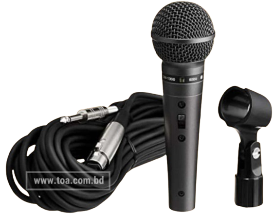 TOA DM-1300 UNIDIRECTIONAL MICROPHONE 