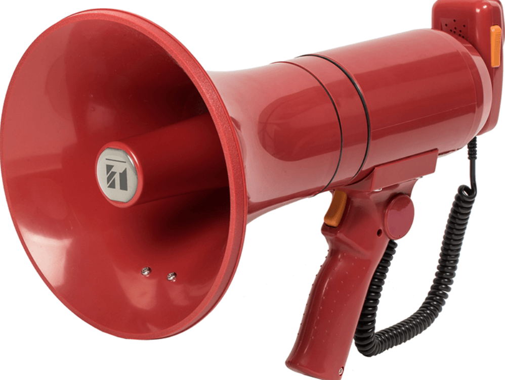 TOA ER-3215S HAND GRIP TYPE MEGAPHONE WITH SIREN SIGNAL