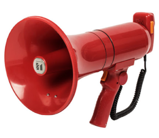 TOA ER-3215S HAND GRIP TYPE MEGAPHONE WITH SIREN SIGNAL