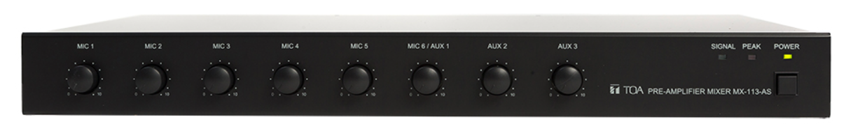 TOA MX-113-AS PRE-AMPLIFIER MIXER