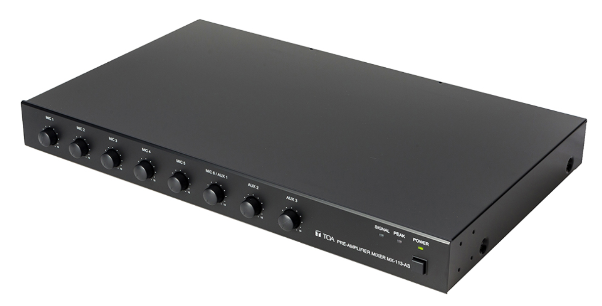 TOA MX-113-AS PRE-AMPLIFIER MIXER
