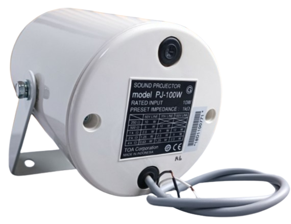 TOA PJ-100W PROJECTION SPEAKERS