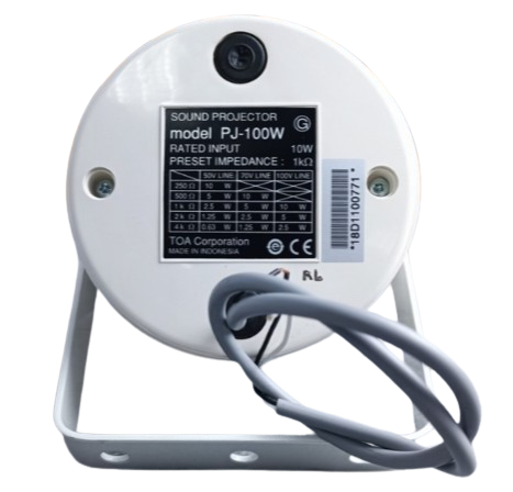 TOA PJ-100W PROJECTION SPEAKERS
